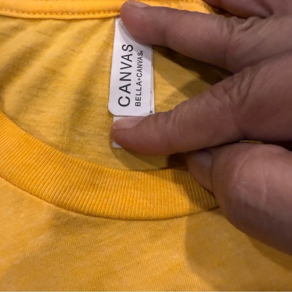 Detroit City FC Yellow T-Shirt Bella+Canvas Medium Soccer Detroit Supporters - Picture 3 of 4